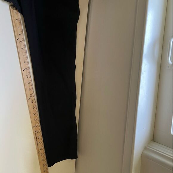 Lululemon Pants On The Fly Pants Ankle Tapered Pull On Black Size 4 Travel - Picture 9 of 9